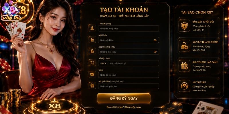 Tổng quan X8 - Thương hiệu đổi thưởng uy tín 2026